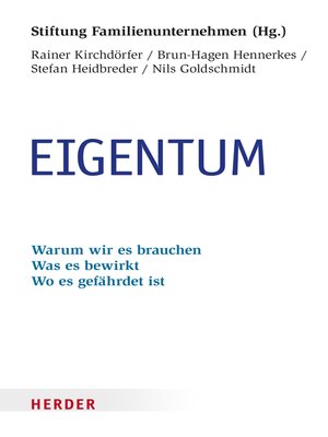 cover image of Eigentum